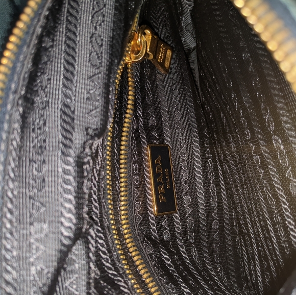 Prada: Nylon Tessuto Buckle Crossbody - Picture 7 of 9